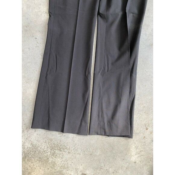 Elie Tahari Pants Black Wool Trouser Dress Pleat Front Size 10 - Picture 5 of 8